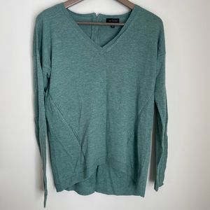 The Limited, green sweater, M